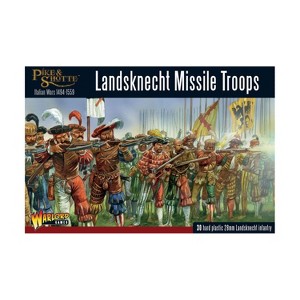 Landsknecht Missile Troops Miniatures Box Set - 1 of 3