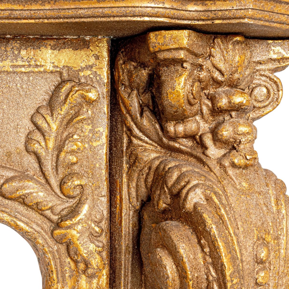 Storied Home Decorative Wood Fireplace Mantel - thumbnail 3