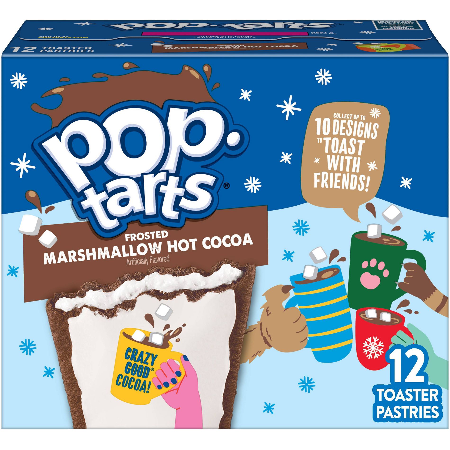 Pop-Tarts Frosted Marshmallow Hot Cocoa Toaster Pastries - 20.3oz/12ct