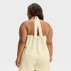 Women's Knotted Halter Top - Universal Thread™ - 2 of 3