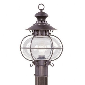 Livex Lighting Harbor 1 - Light Wall Light in  Bronze - 1 of 4