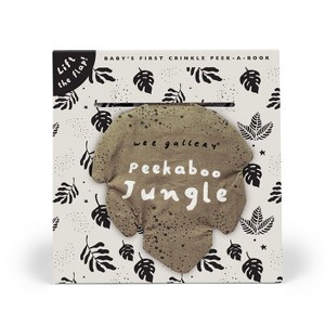 Peekaboo Jungle - (Wee Gallery Peekaboo Cloth Books) (Bath Book) - 1 of 1