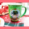 Silver Buffalo Elf "Santa! I Know Him!" Wide Rim Ceramic Mug | Holds 16 Ounces - 3 of 4