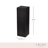 Twine Paulownia Bottle Wood Decorative Wine Box - 3 of 4