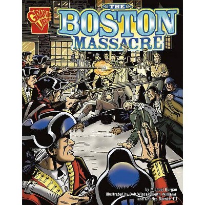 The Boston Massacre - (Graphic History) by  Burgan (Paperback)