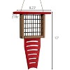 JCS Wildlife Recycled Suet Feeder w/ Tail Prop - 4 of 4