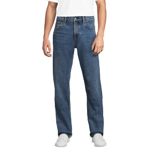 Lands' End Men's Stretch Comfort Waist Classic Fit Jean - 1 of 4