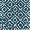 Unique Loom Trellis Shag Ruth Trellis Indoor Woven Area Rug - 2 of 4