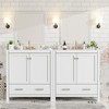 Whisen 30 in. Bathroom Storage Cabinet Bathroom Vanity with 2 Soft Closing Doors and Drawer - 2 of 4