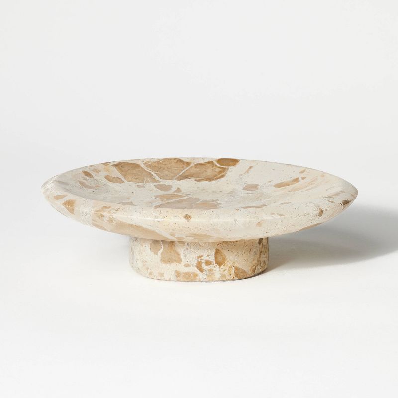 Marble Pedestal Bowl - Threshold&#8482; designed with Studio McGee, 1 of 12