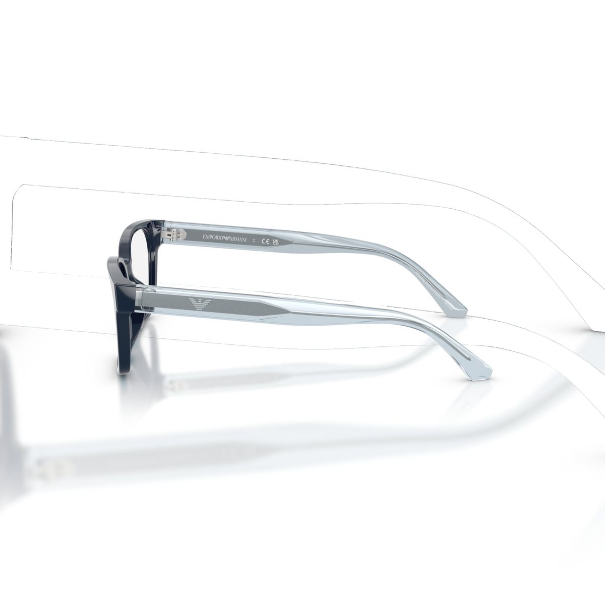 Emporio Armani EK3013U 48mm Child Rectangle Sunglasses - thumbnail 3