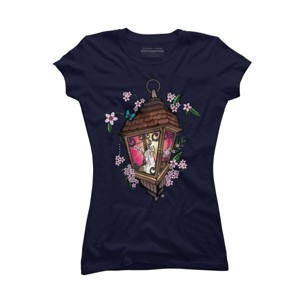 Junior's Design By Humans Beautiful Lantern By Adamzworld T-Shirt - 1 of 3