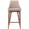 Zuo Moor Counter Stool Beige - 2 of 4