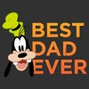 Men's Mickey & Friends Father's Day Best Goofy Dad Ever Pull Over Hoodie - 2 of 4