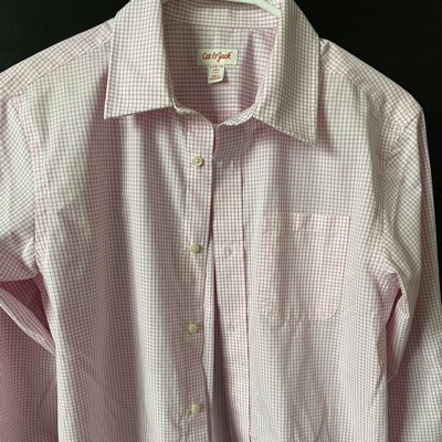 Boys' Long Sleeve Button-down Shirt - Cat & Jack™ Blue/white Xs : Target