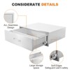 coucheta Outdoor Kitchen Drawer 30x23x10 Inches Stainless Steel Bbq Drawer for Islands & Grill Station, Built In Flush Mount Design - 4 of 4