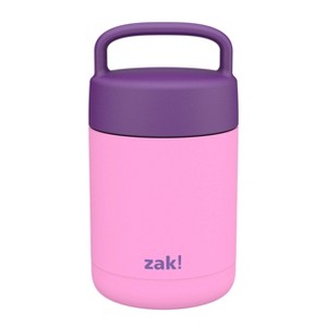 Zak Designs 12oz Stainless Steel Food Container - 1 of 4