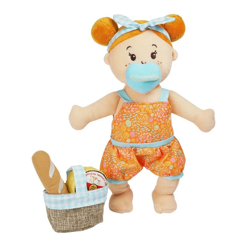 Manhattan Toy Wee Baby Stella Al Fresco 12" Soft Baby Doll Set for Toddlers 12 Months and Up, 3 of 15