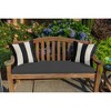 Casual Cushion Sunbrella Fabric 1-Piece Indoor/Outdoor Bench Cushion, 48"W x 18"L - 2 of 4