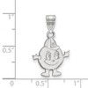 Black Bow Jewelry 14k White Gold Syracuse Oranges NCAA Medium Pendant - 2 of 3