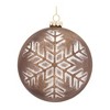 Melrose Bronze Glass Ball Ornament (Set of 4) - 4 of 4