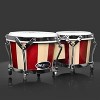 Bongo Drums for Music Jamming with Handcrafted Wooden Shells, 6.5 & 7.5 Inch, Perfect for Beginners and Pros - 3 of 4