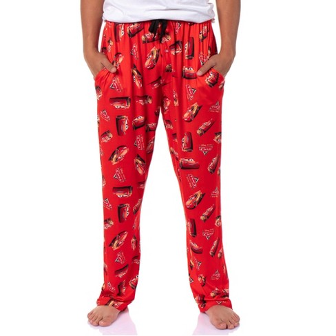 Seven Times Six Disney Cars Men s Lightning Mcqueen Aop Lounge Sleep Pajama Pants Target