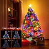 MaseiKar Christmas Lights, 300 LED 100FT Color Changing Christmas Tree Lights with Remote, 11 Modes, Timer, Waterproof, Warm White & Multicolor - 3 of 4