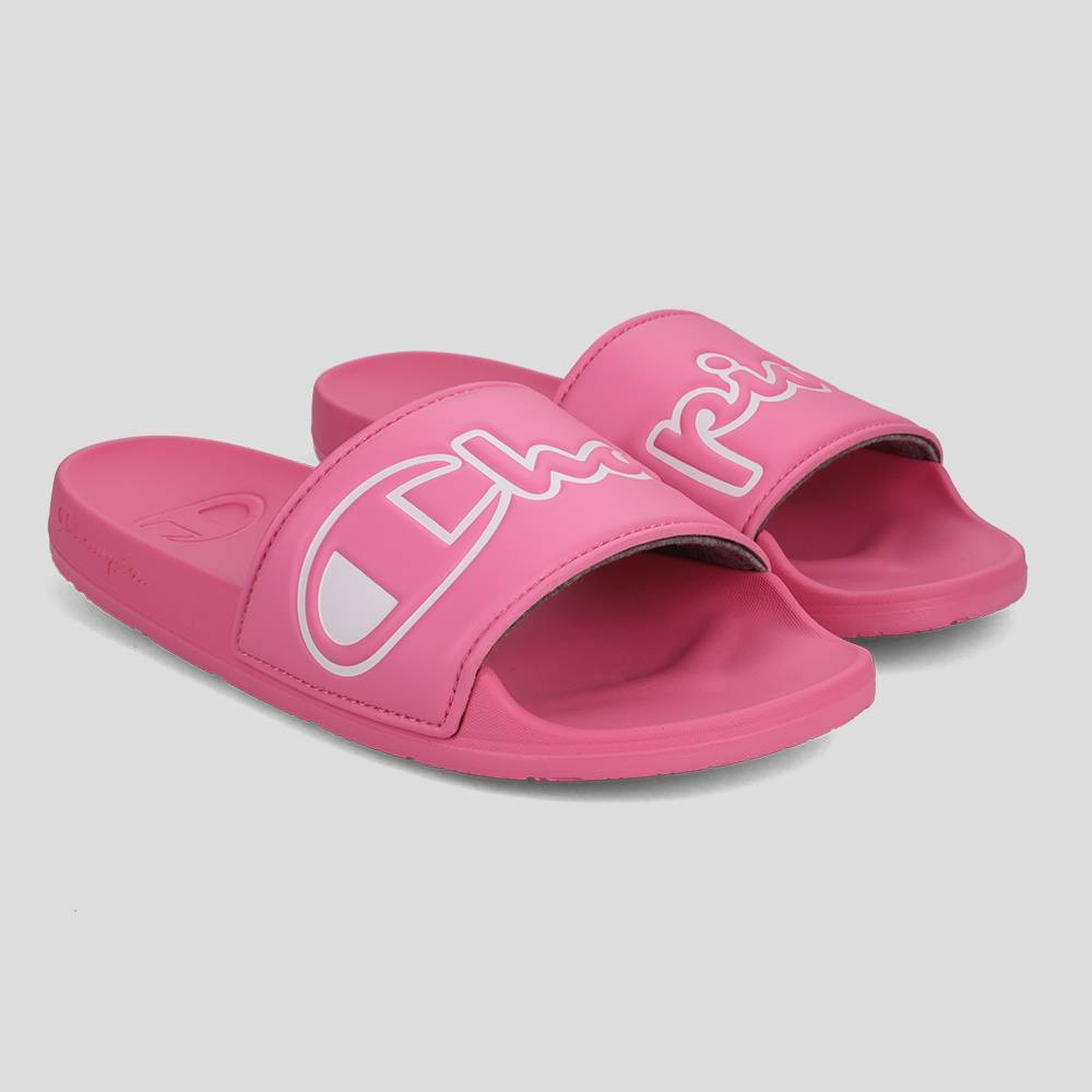 Champion Women's IPO Squish Slide Sandals - Pink 6