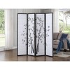NicBex Room Divider Folding Privacy Screen with Oriental Bamboo Pattern Partition for Home & Office - 2 of 4