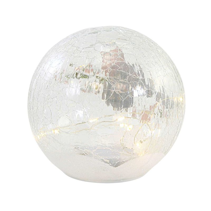 Christmas 5.5" Globe With Cardinal On Branch Winter Led Lighted Gold Crest Distributing  -  Decorative Figurines, 2 of 4