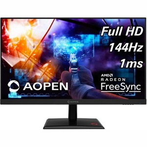 Acer AOPEN 25MH1Q - 25" Monitor Full HD 1920x1080 144Hz 16:9 TN 1ms 250Nit - Manufacturer Refurbished - 1 of 3