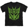Boys' Short Sleeve Transformers St. Patrick's Day Decepticon Shamrock T-Shirt - 2 of 4