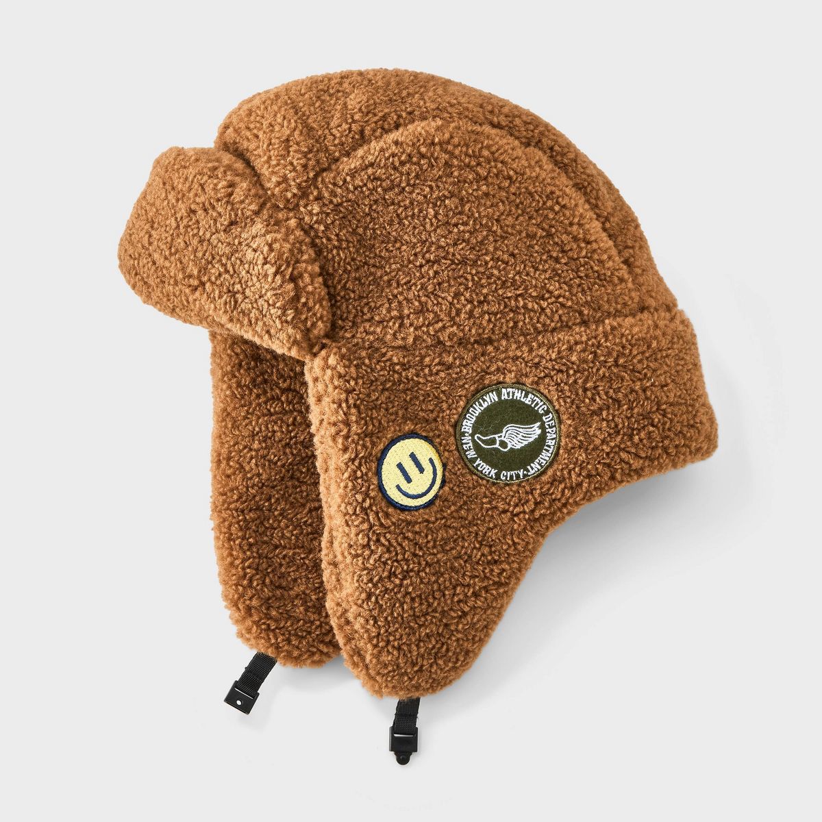 Boys' Faux Shearling Trapper Hat - Cat & Jack™ Brown