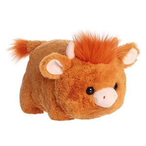 Aurora Medium Hamish Highland Cow Spudsters Adorable Stuffed Animal Brown 10.5" - 1 of 4