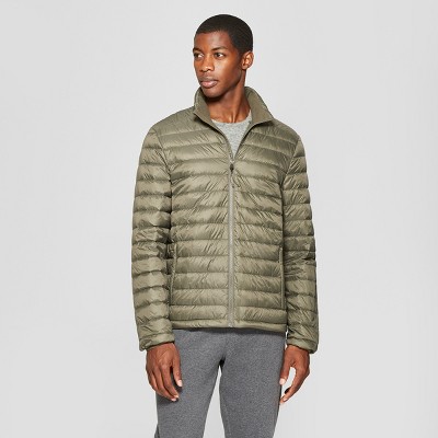 champion jacket olive