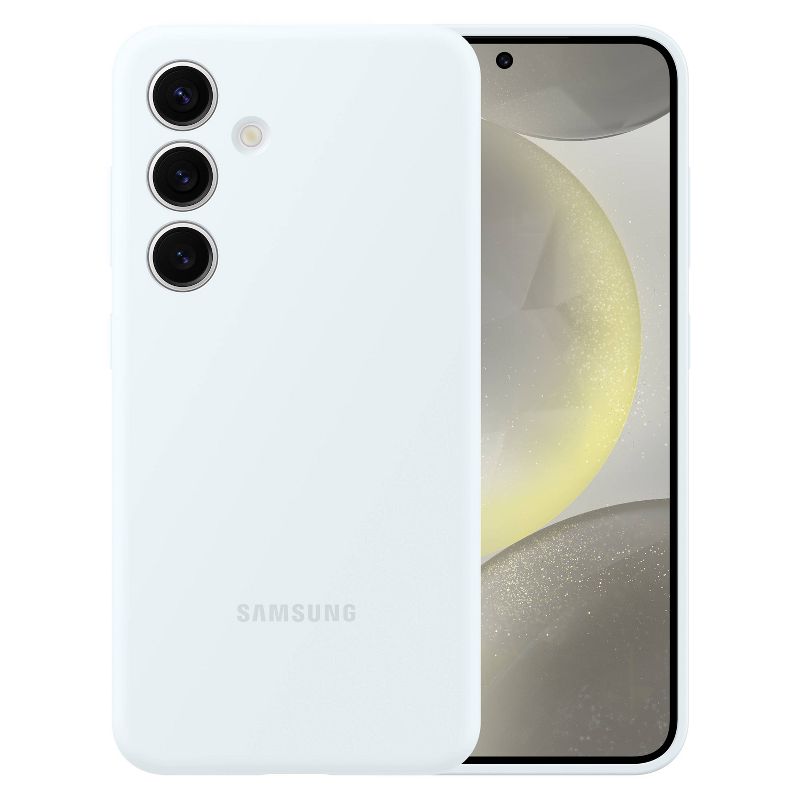 Samsung Galaxy S24 Silicone Case - White, 1 of 8