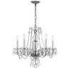Crystorama Lighting Traditional Crystal 5 - Light Chandelier in  Polished Chrome - 3 of 4