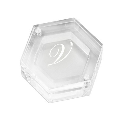 Personalization Mall Classic Celebrations Personalized Acrylic Ring Box