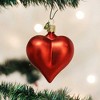 Old World Christmas 3.0 Inch Large Matte Heart Valentine's Day Love Christ Tree Ornaments - 3 of 3