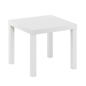 Furinno Classic Homey Square Side Table, White - 1 of 1