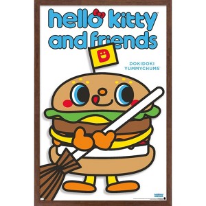 Trends International Hello Kitty and Friends: Hello - Dokidoki Yummychums Feature Series Framed Wall Poster Prints - 1 of 4