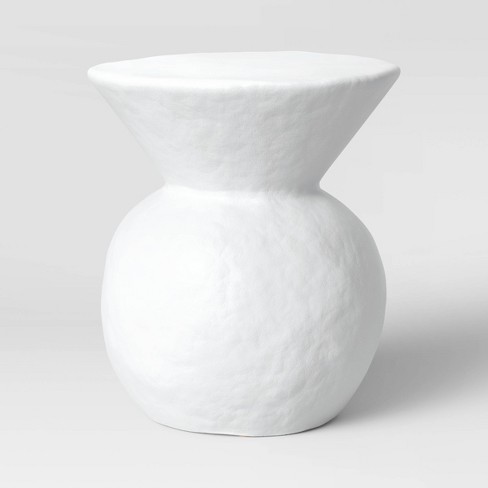 Severna Ceramic Accent Table White - Threshold™ : Target
