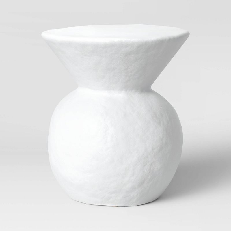 Severna Ceramic Accent Table White - Threshold&#8482;, 1 of 10