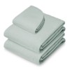 Saloniture 3-Piece Flannel Massage Table Sheet Set - Soft Cotton Flat and Fitted Sheets with Face Cradle Cover - 2 of 4