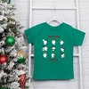 The Juniper Shop Christmas Spirits Red Words Toddler Short Sleeve Tee - 2 of 3