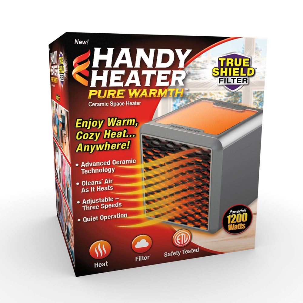 As Seen on TV Handy Heater Pure Warmth Portable Space Heater