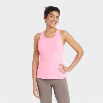 Women's Essential Racerback Tank Top - All In Motion™ White L