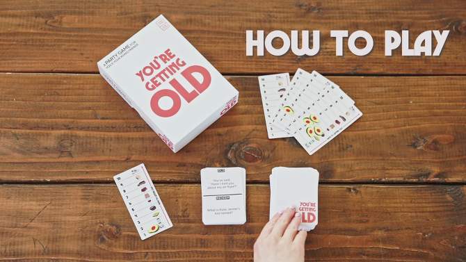 You&#39;re Getting Old &#8211; A Party Card Game for Aging Millennials, 2 of 7, play video