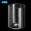 Unique Bargains High Borosilicate Glass Wear Resistant Clear Cylinder Vase - 3 of 4